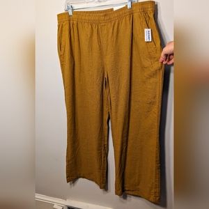 NWT Old Navy Linen Pants